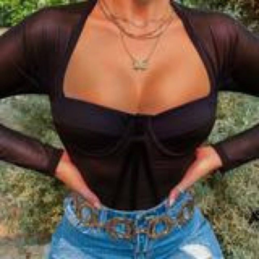 Somebody's Angel Top - Black